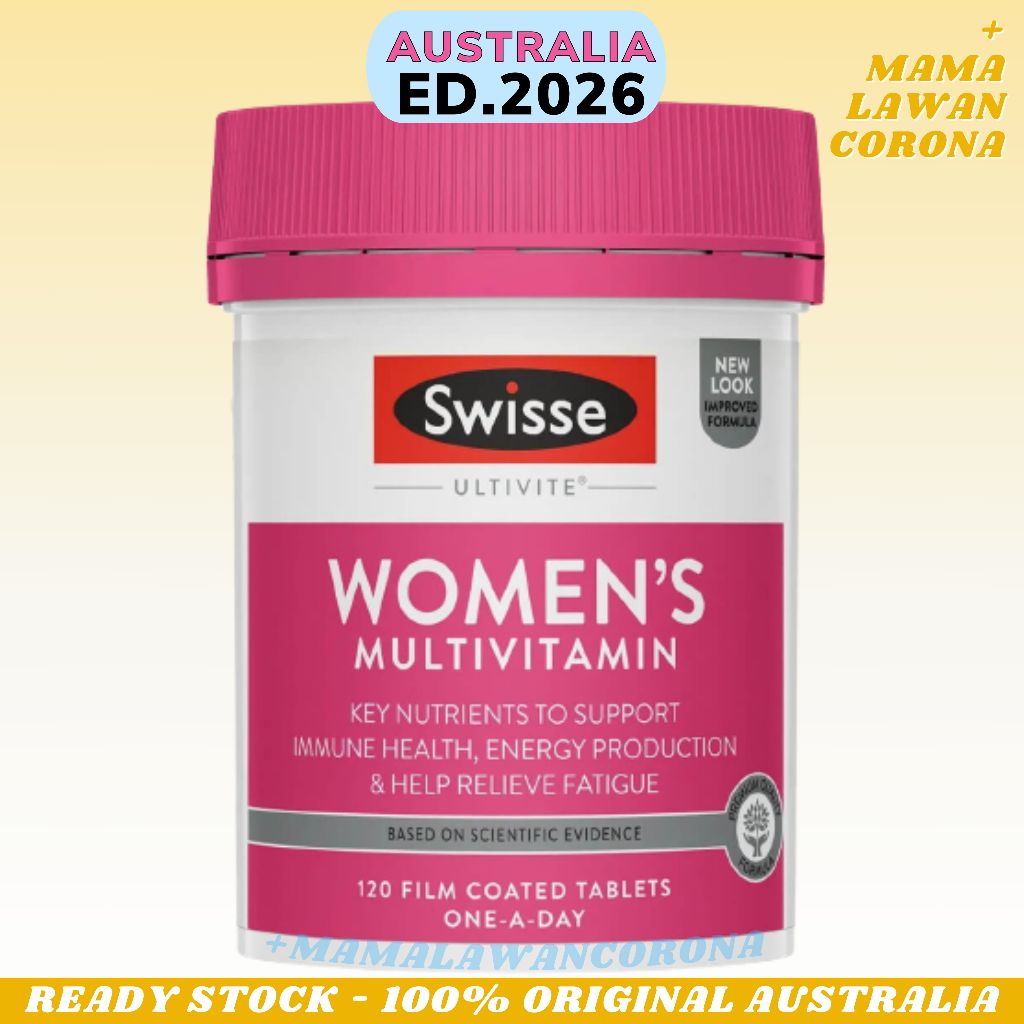 Jual Swisse Men Men's Ultivite Multivitamin 120 Tablets Mens Multi 60 ...