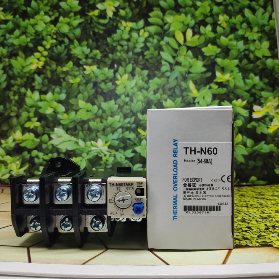 Jual Thermal Overload Relay TOR Mitsubishi THN60 TH-N60 THN 60 | Shopee ...