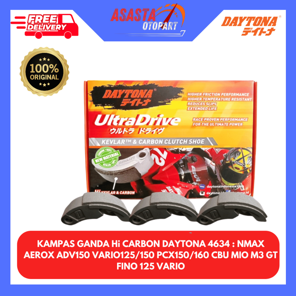 Jual Kampas Ganda Daytona Nmax Aerox Vario Pcx Lexi Beat Fi Scoopy Mio