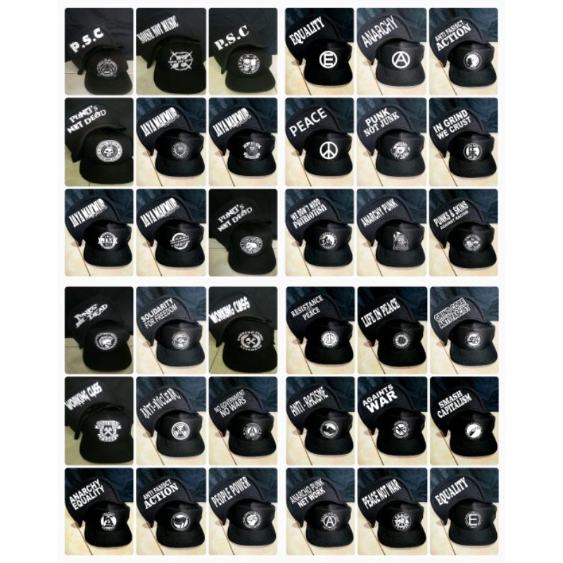 Jual TOPI JARING/TOPI SABLON/TOPI PUNK | Shopee Indonesia