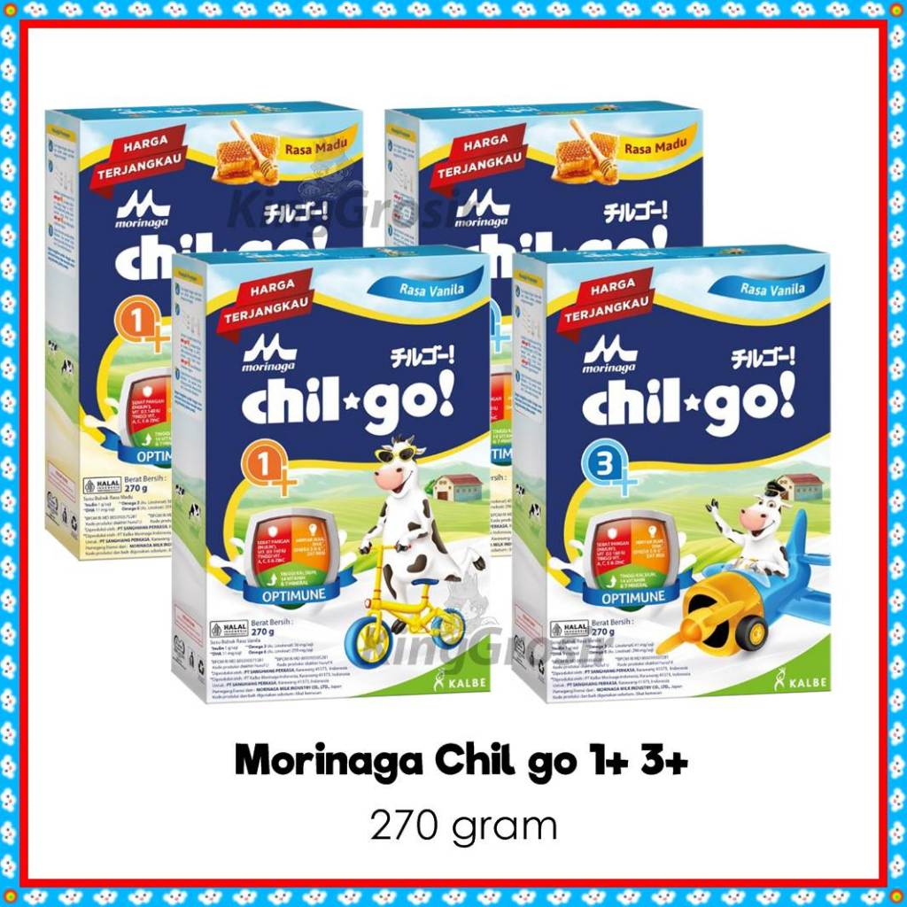 Jual Morinaga Chil Go Susu Chilgo Powder Bernutrisi Bayi 1+ / 3 ...