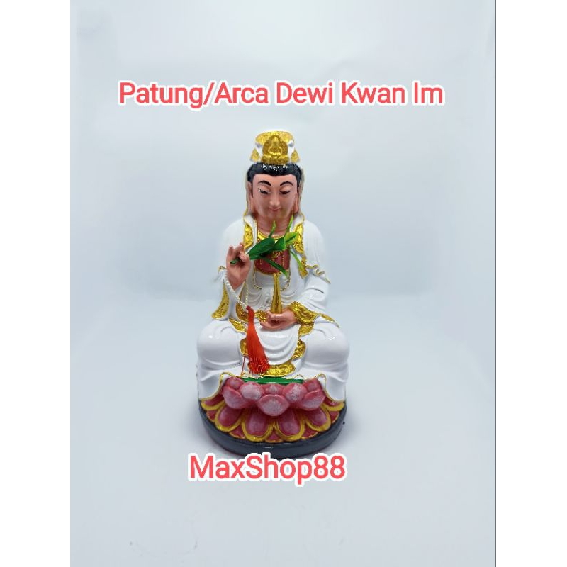 Jual Patung Arca Dewi Kwan Im Phu Sa Patung Dewi Kwan Im Shopee