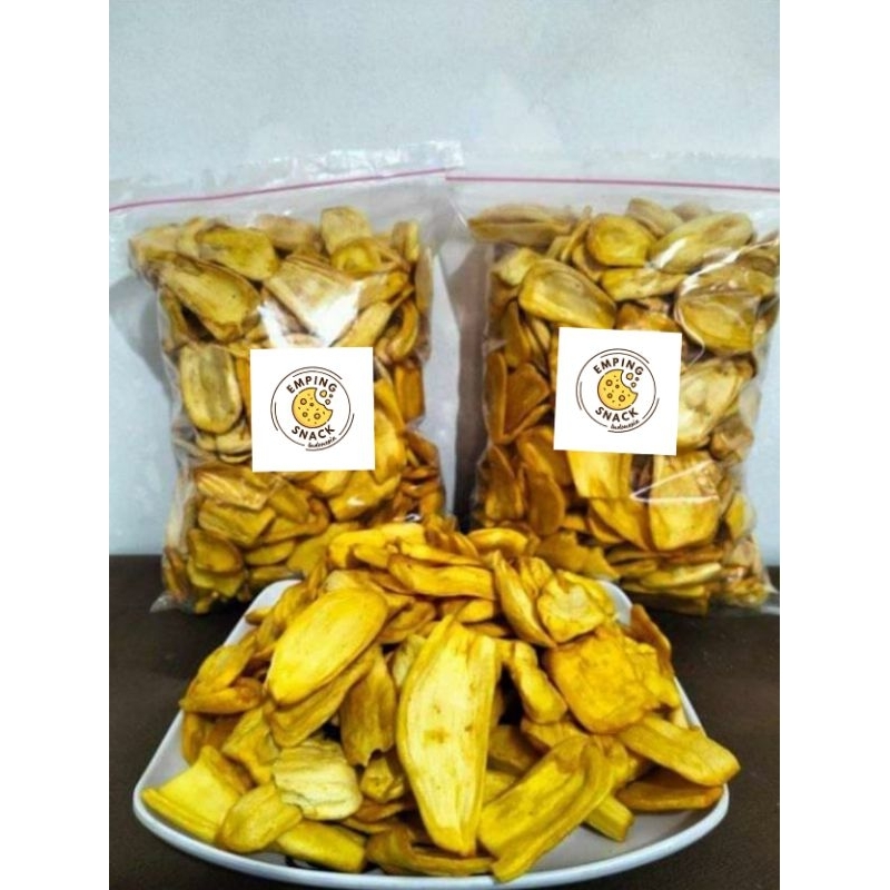 Jual Keripik Nangka Oven 1kg Bahan Pilihan Berkualitas Manis Dan