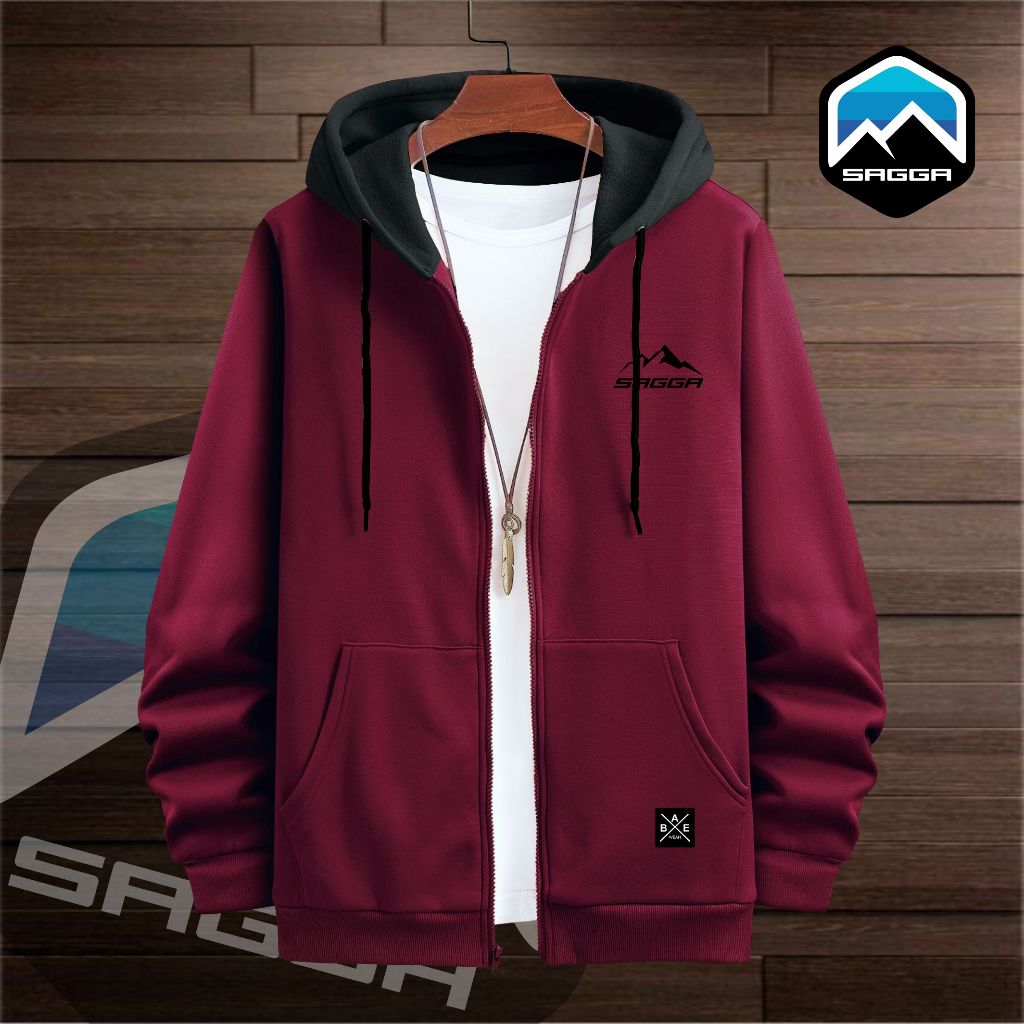 Jual Sweater Zipper Hoodie Pria Wanita Zipper Premium Bahan Fleece