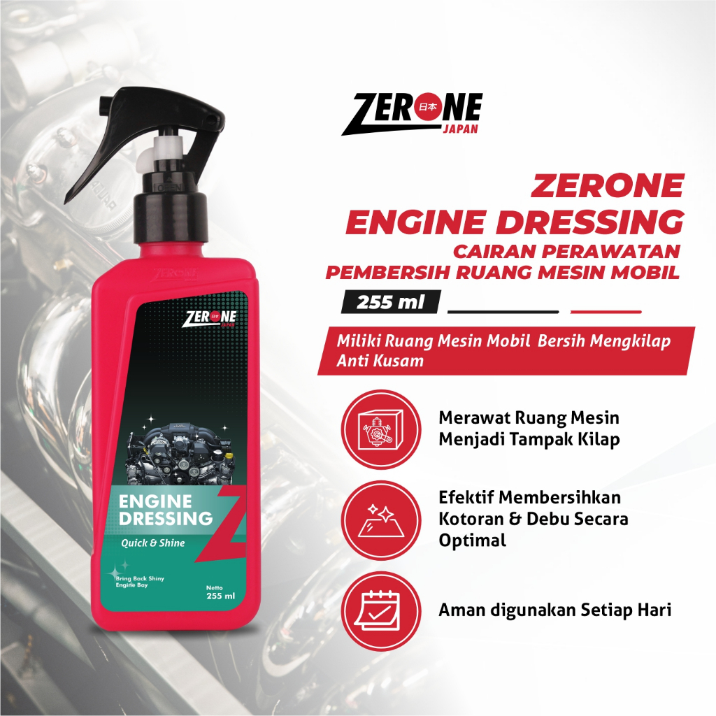 Jual Zerone Engine Dressing Pembersih Ruang Mesin Kendaraan Berbahan ...