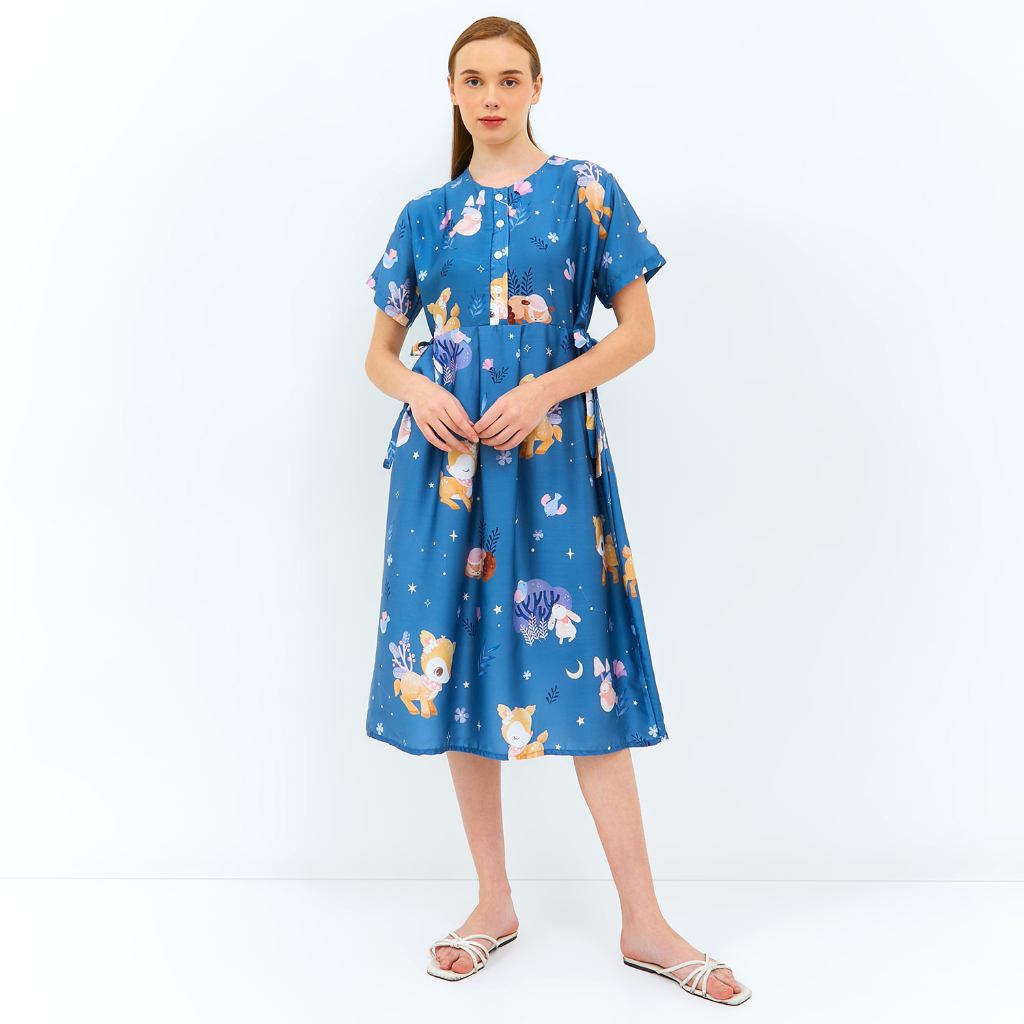 Jual GREET NIGHT WEAR - Daster Organic Silk Model : T-451 / D Oblong ...