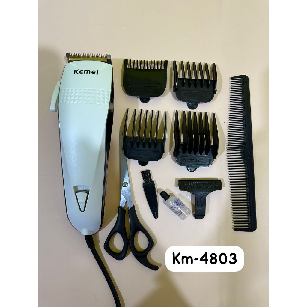 Jual Alat Mesin Cukur Rambut Listrik Original Kemei Km-4803 Hair ...