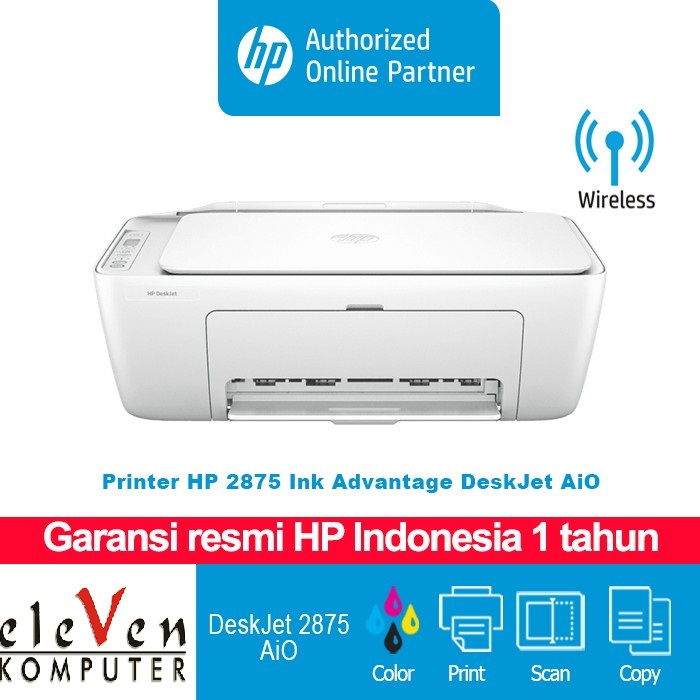 Jual Printer HP 2875 Ink Advantage Deskjet All In One Wireless ...