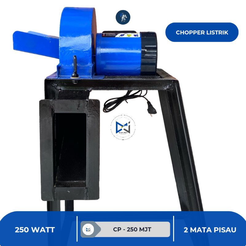 Jual Mesin Pencacah Rumput 250 Watt Chopper Dinamo Hemat Listrik ...