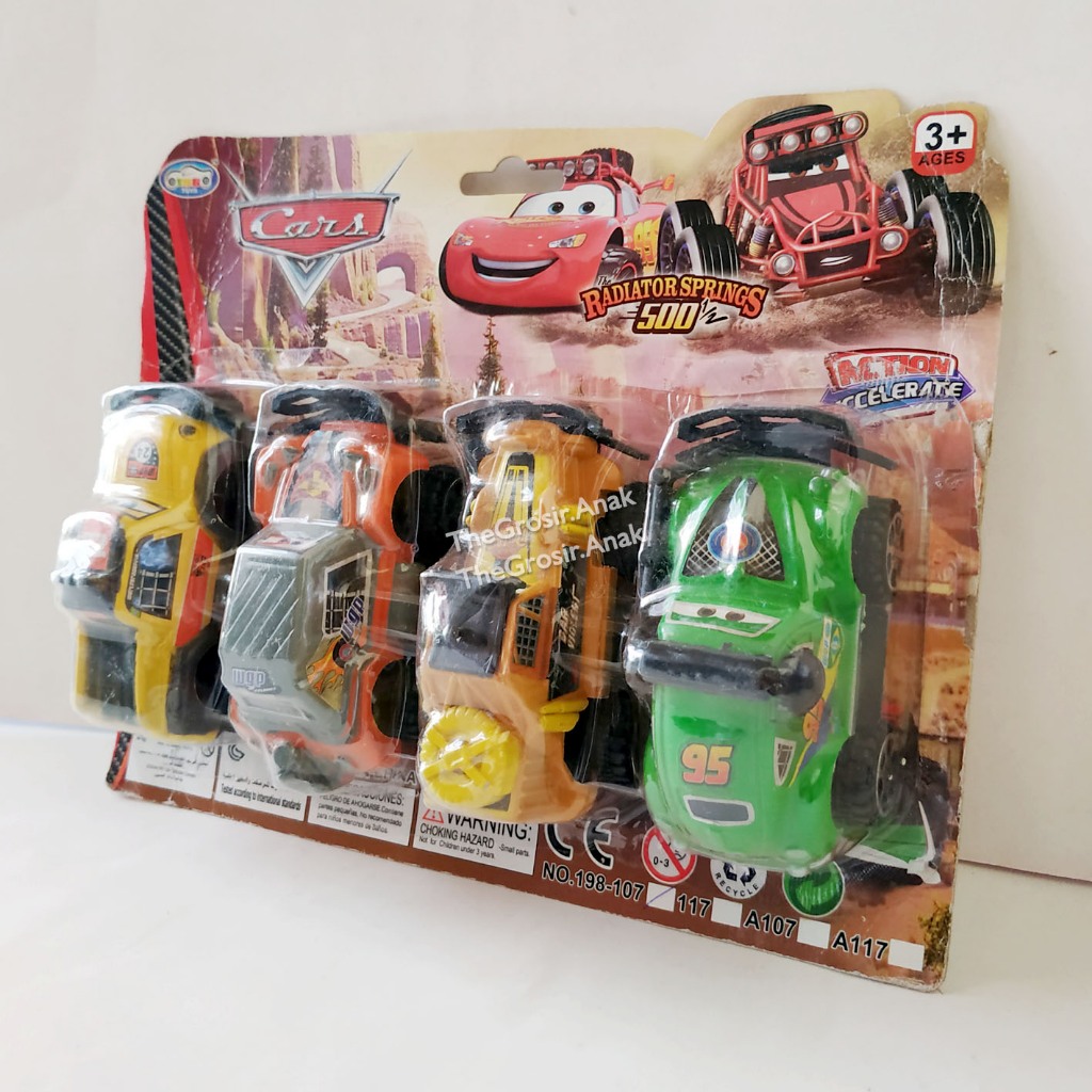 Jual TGACars Radiator Springs 500 ISI 4 Mainan Mobil Mini Figure ...