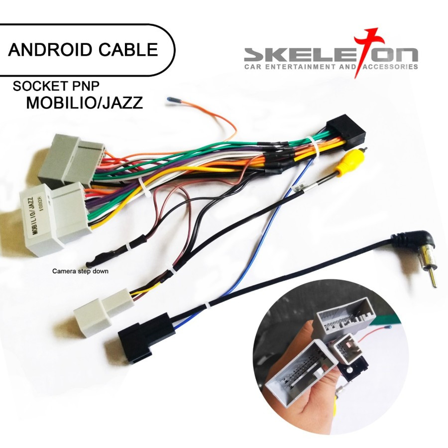 Jual Skeleton Kabel Soket Head Unit for Honda Mobilio | Shopee Indonesia
