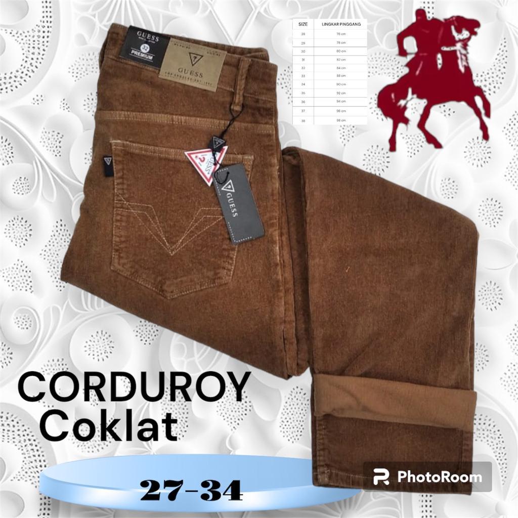 Jual CELANA CORDUROY PANJANG CODORAY PANJANG KODORAI PANJANG CORDUROY ...