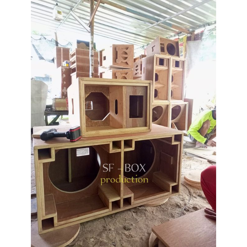 Jual POTONGAN Box 15 in dobel semua model yg blom dirakit | Shopee ...