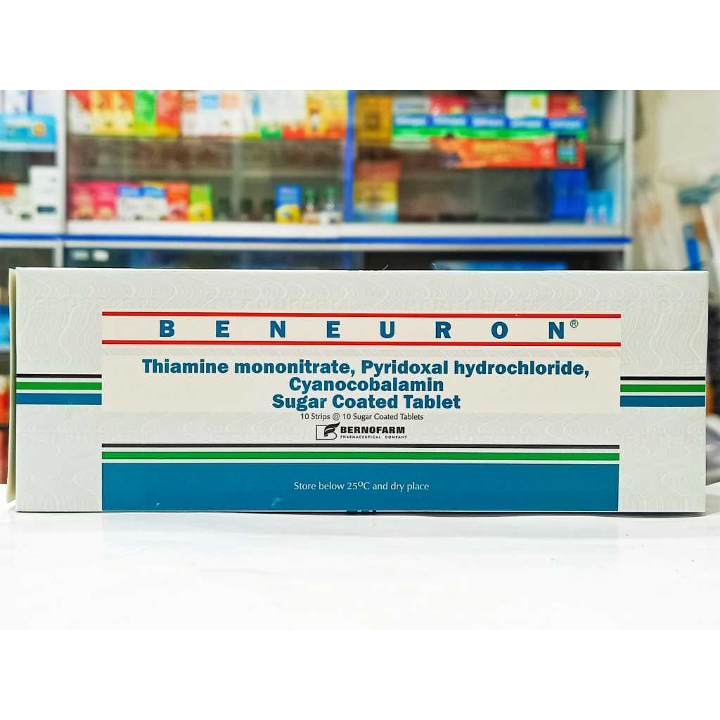 Jual Beneuron 𝟏 𝐒𝐓𝐑𝐈𝐏 𝐈𝐒𝐈 𝟏𝟎 𝐓𝐀𝐁𝐋𝐄𝐓 - Vitamin Saraf dan Memenuhi ...