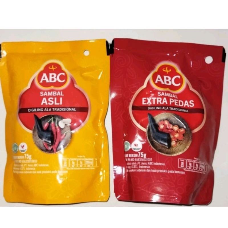Jual Saos Sambal ABC Extra Pedas kemasan 75Gr | Shopee Indonesia