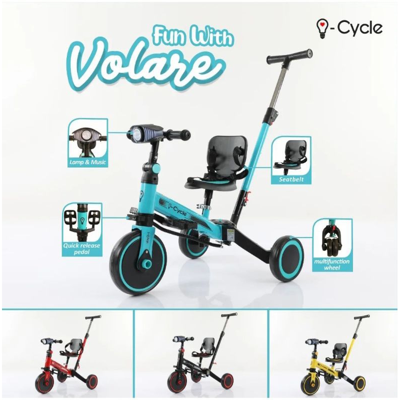 Jual Pushbike Push Bike Balance Bike Sepeda Roda 3 I cycle Volare ...