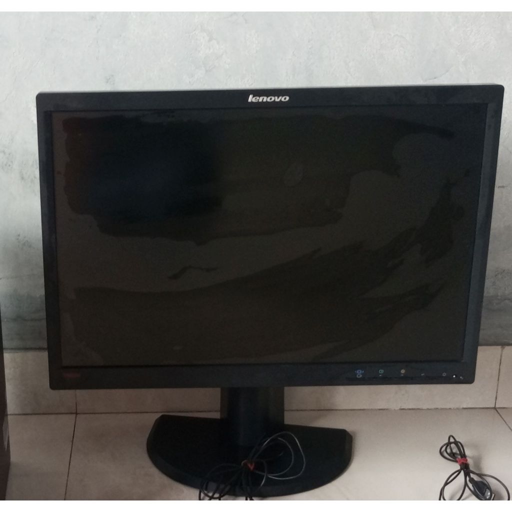 Jual Monitor komputer pc Led 22 inch LENOVO LT2252PWA no minus | Shopee ...
