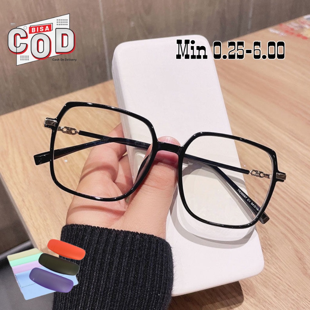 Jual FUHANG Kacamata Frame Minus Photocromik Dan Radiasi Ukuran 0.25-6. ...