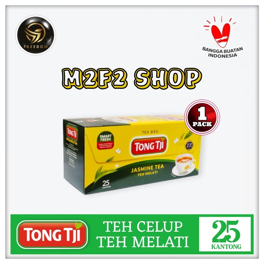 Jual Tong Tji Original Jasmine Tea Bag | Teh Celup Melati Isi 25 ...