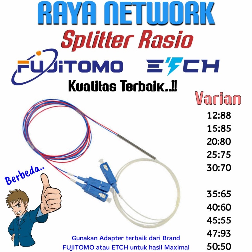 Jual KODE Y67Q Splitter Rasio Fujitomo Xumikura | Shopee Indonesia