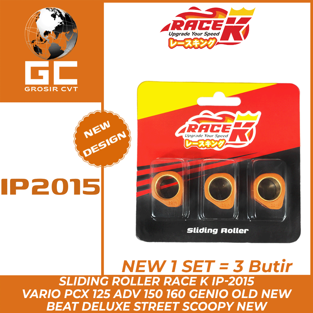 Jual Sliding Roller Racing Vario Fi ESP PCX ADV 125 150 160 Beat Genio ...