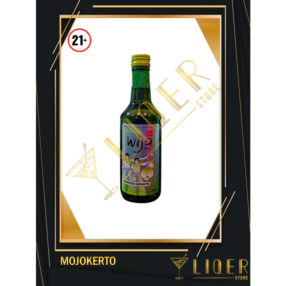 Jual Wija Soju Green Grape - Soju botol rasa anggur 360ml | Shopee ...