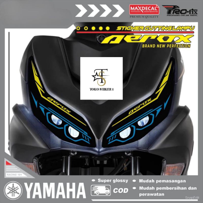 Jual Stiker lampu Aerox new 2022-2023 | Shopee Indonesia