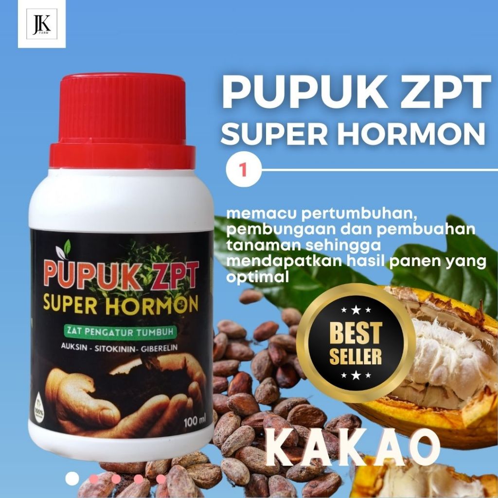 Jual Pupuk Zpt Hormon Pelebat Buah Kakao Pupuk Pemacu Pertumbuhan Buah Hormon Tanaman Kakao