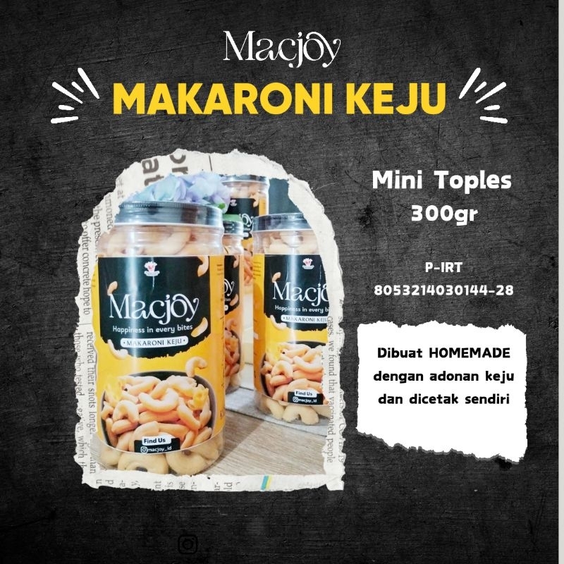 Jual MacJoy - Makaroni Keju Goreng Homemade 300gr | Shopee Indonesia