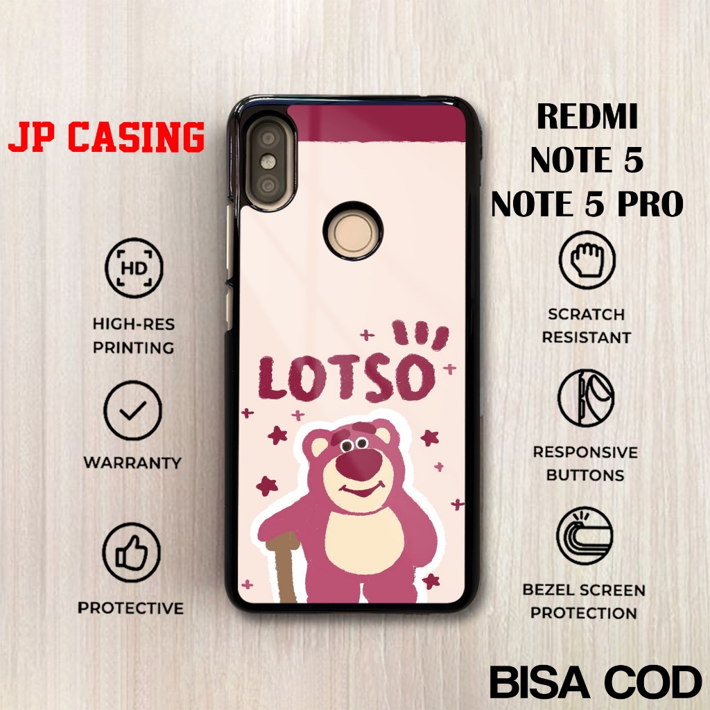 Jual Case redmi note terbaru motif lotso hardcase softcase