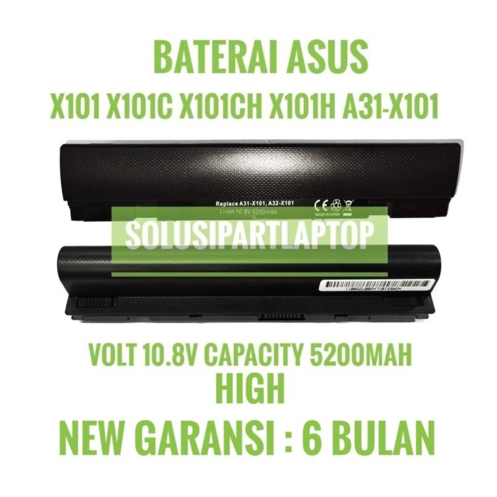 Nuova batteria 2600mah A32-X101 per ASUS Eee PC X101 X101C X101CH