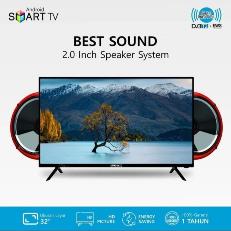 Jual LED TV Digital Android Samsonic 32