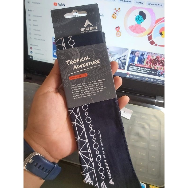 Jual Slayer Bandana Eiger Motif Starlite dan Ride Out Original Eiger ...