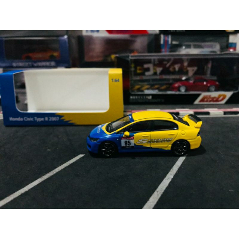 Jual Diecast DCT Diecast Team Honda Civic Type R FD2 Spoon Livery ...