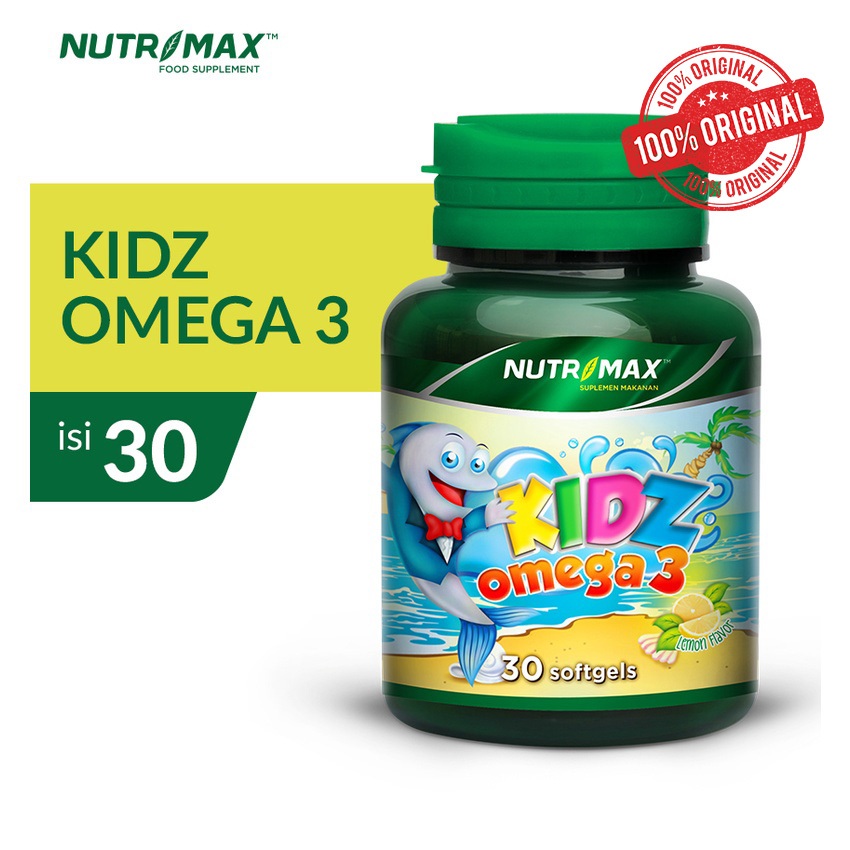 Jual NUTRIMAX Kidz Omega 3 ( Untuk Imunitas Daya Tahan Tubuh, Minyak