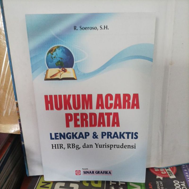 Jual Buku Hukum Acara Perdata Lengkap Dan Praktis Dan Yurisprudensi