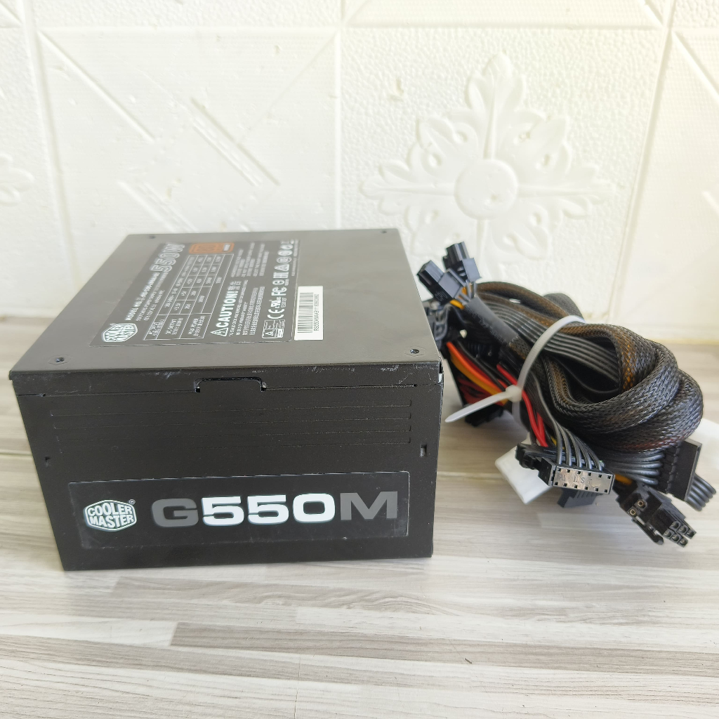 Alimentation PC Cooler Master G550M 550W - 24 Broches, 4+4 CPU - Occasion