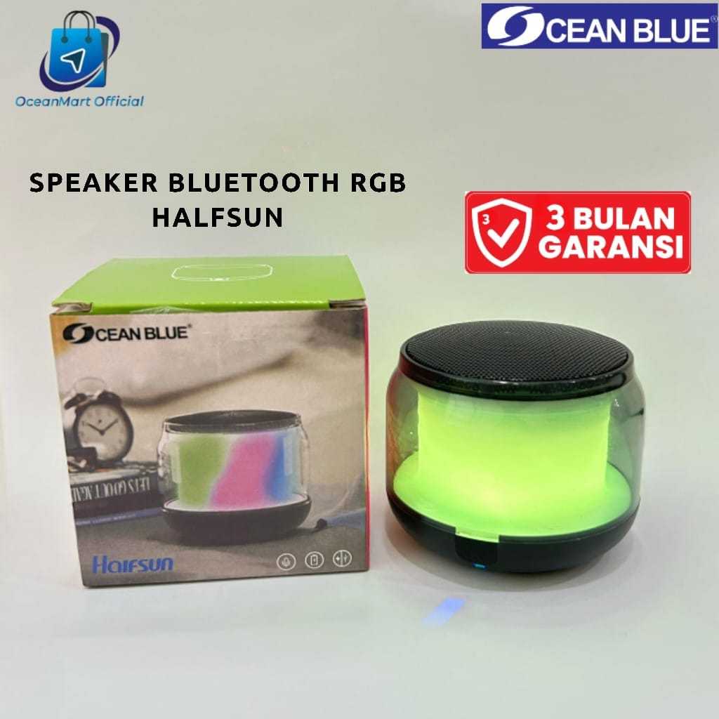 Jual Speaker Bluetooth Portable HALFSUN Stereo Wireless LED RGB HiFi ...
