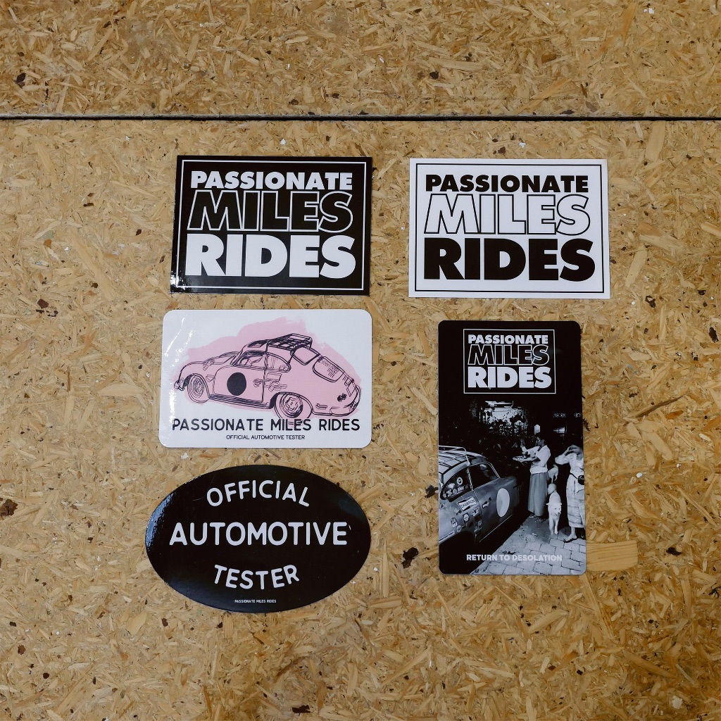 Jual Passionate Miles Ride Sticker Pack | Shopee Indonesia