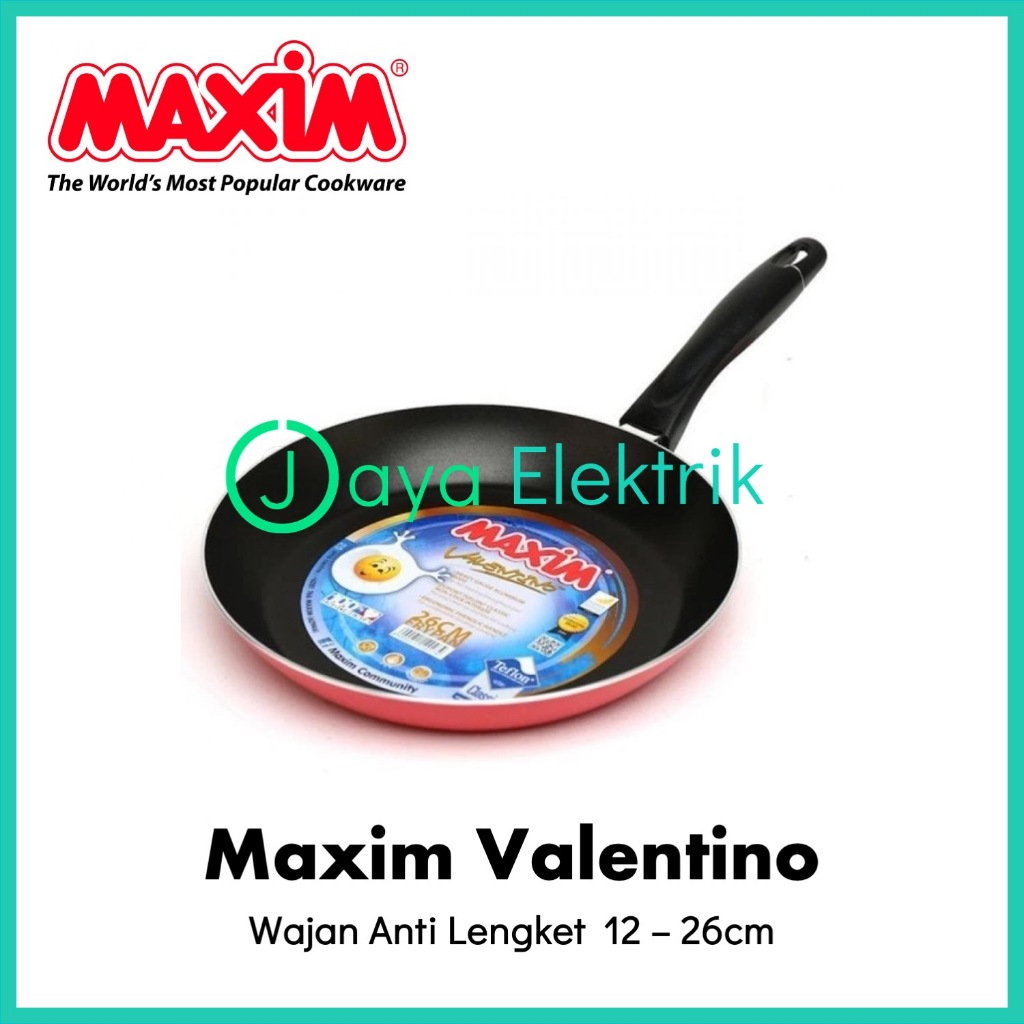 Jual Maxim Valentino Neostone Wajan Teflon Anti Lengket Frypan Maspion Penggorengan Non Stick