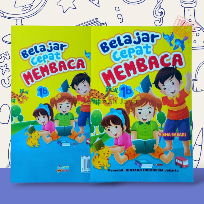 Jual Buku Belajar Cepat Membaca 1A & 1B Untuk Anak TK Dan SD Kelas 1 ...