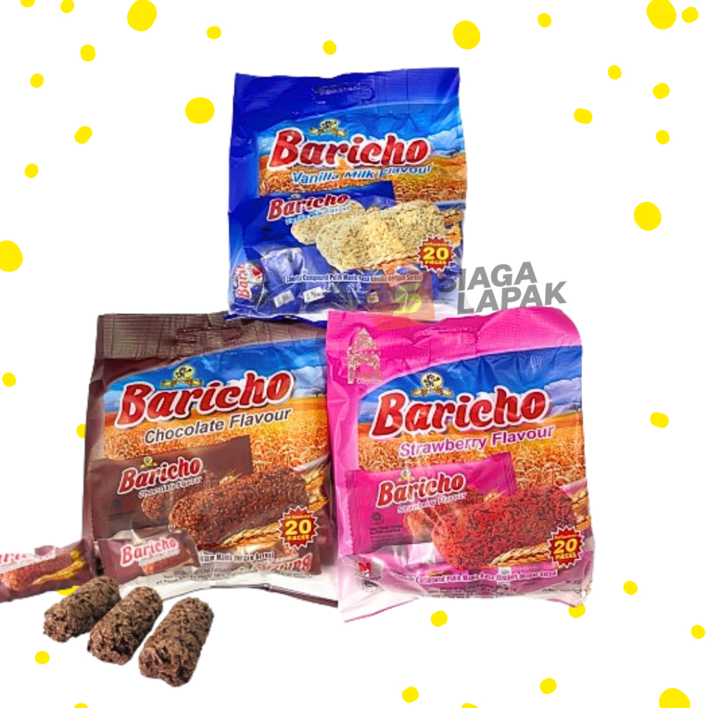 Jual Baricho Oat Sereal Isi 20 Pusan Gandum Cereal All Varian Rasa ...