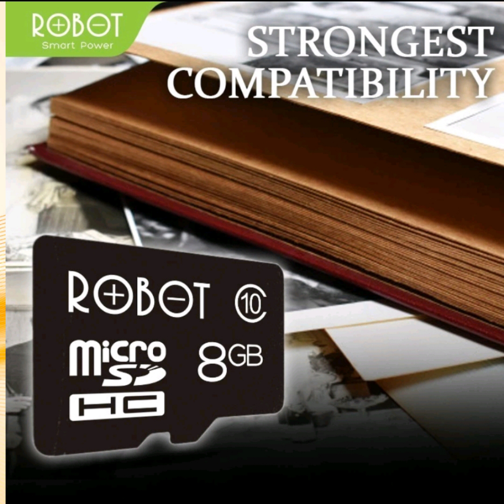 Jual MicroSD Robot Memory Card Kartu Memori 4GB / 8GB / 16GB / 32GB ...