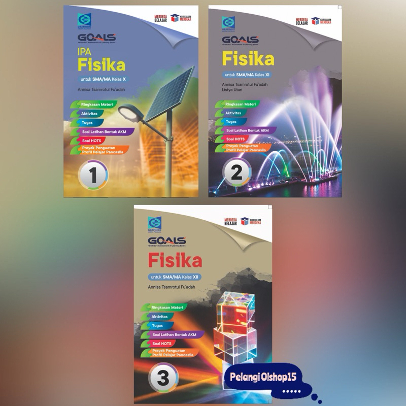 Jual BUKU LATIHAN SOAL GOALS FISIKA SMA/MA KELAS 10 11 12 KURIKULUM ...