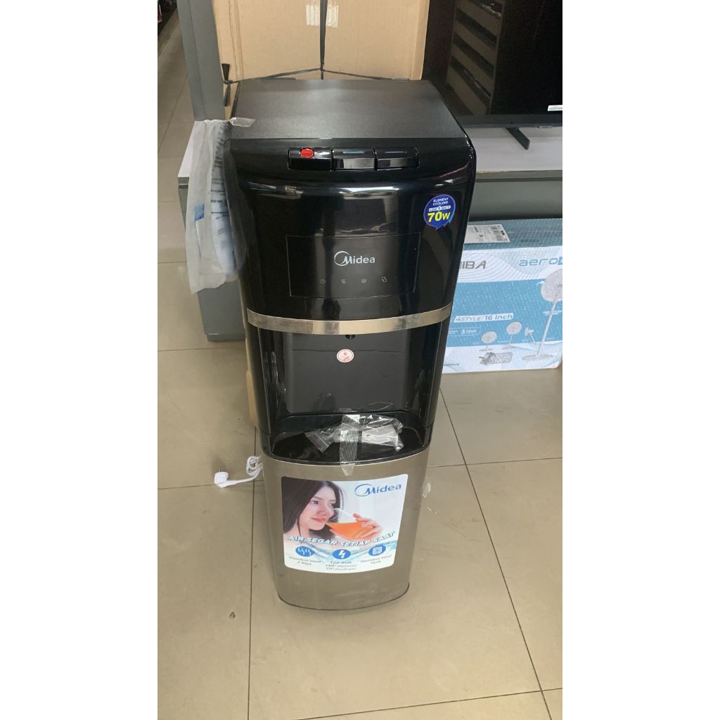 Jual Midea Dispenser Galon Bawah Yd As Bottom Loading Stainless Steel Shopee Indonesia