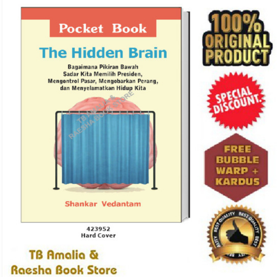 Jual Buku The Hidden Brain - Shankar Vedantam - Pocket Book | Shopee ...