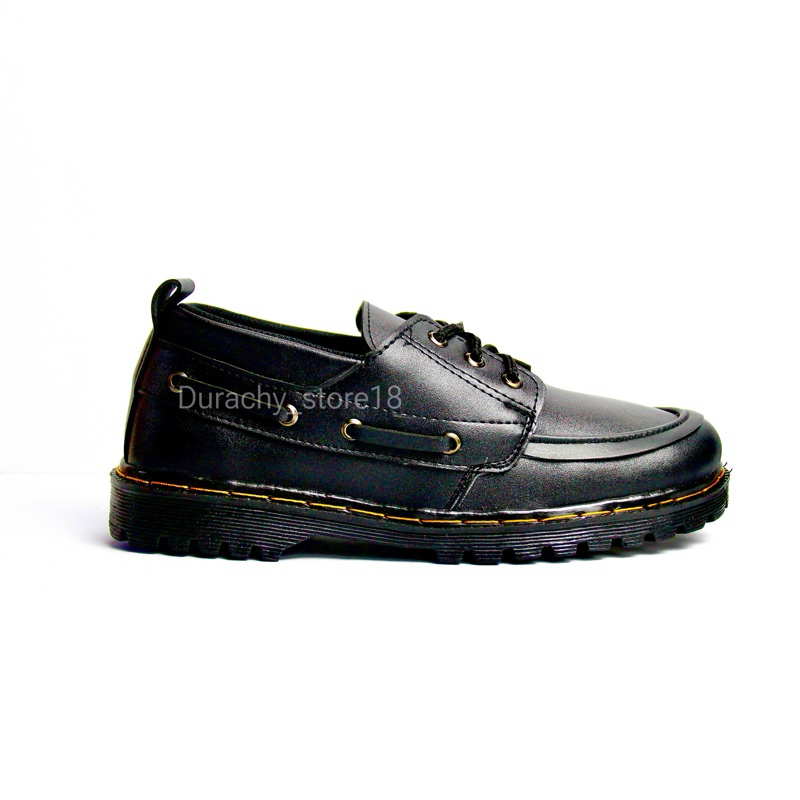 Jual DURACHY Sepatu Formal Pria Low Boots Kulit Hitam | Itachi | Shopee ...