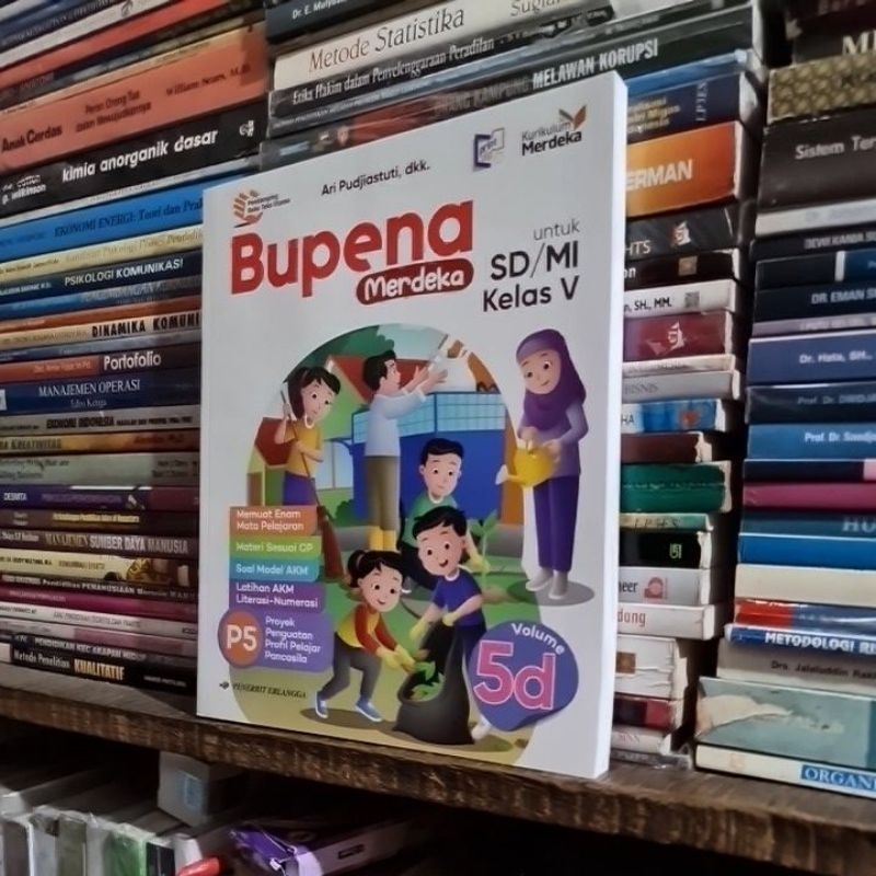 Jual BUPENA MERDEKA VOLUME 5D KELAS 5 SD KURIKULUM MERDEKA BY ERLANGGA ...