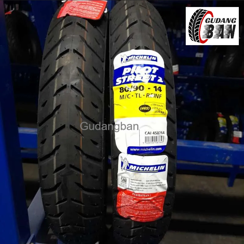 Jual ( SPECIAL PROMO ) Michelin Pilot Street 2 80 90 14 Ban Luar Motor ...