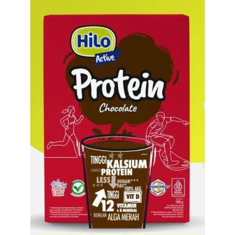 Jual 500gr HiLo Active Protein rasa Coklat Vanila | Shopee Indonesia